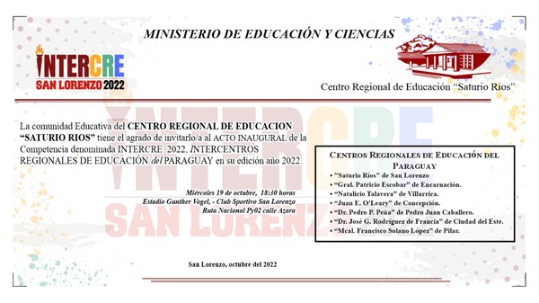 INTERCRE XIII: A full desde hoy miércoles hasta el viernes » San Lorenzo PY
