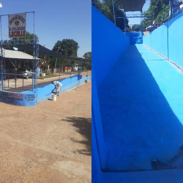 Crónica / Los peques se emocionan: balneario que está en plena calle se habilitará pronto