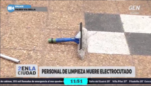Diario HOY | Personal de limpieza muere electrocutado