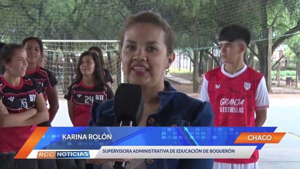 Prosiguen las disputas deportivas por los JEEN 2022 en el departamento de Boquerón
