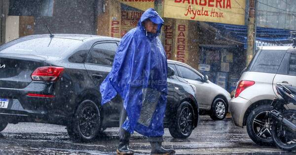 La Nación / Hasta este jueves rige alerta de tormentas y vientos de 120 km/h