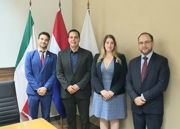 Temas fronterizos de interés común fueron tratados en reunión cumplida entre representantes de la Embajada Argentina y de la Gobernación de Itapúa