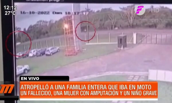 Docente borracha causó accidente fatal en San Pedro | Telefuturo