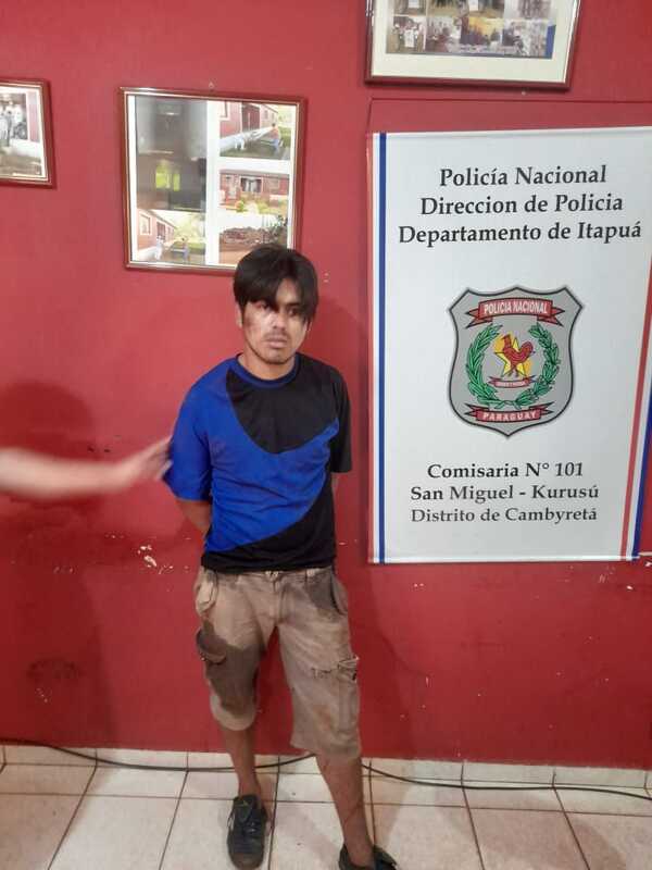 Kure'i, buscado por tres casos de hurto fue capturado por la Policía