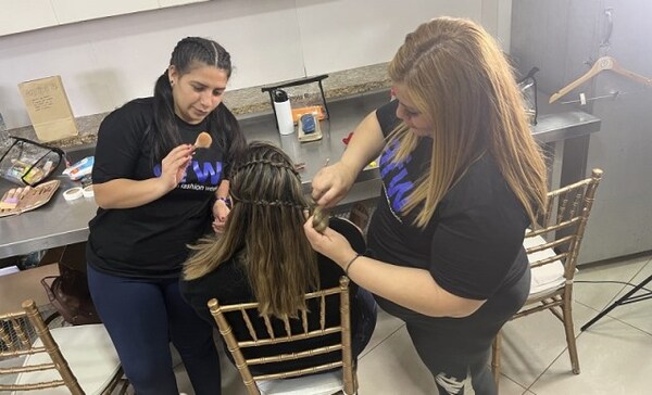 Mujeres privadas de libertad maquillaron en Asunción Fashion Week