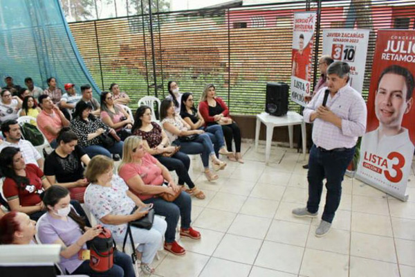 Tiki González se reúne con vecinos en Presidente Franco y Ciudad del Este | DIARIO PRIMERA PLANA