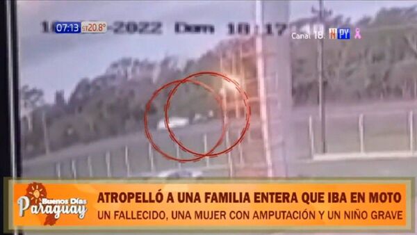 Maestra en estado etílico atropella a familia entera