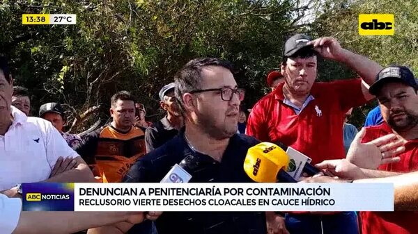 Denuncian a penitenciaría por contaminación - ABC Noticias - ABC Color