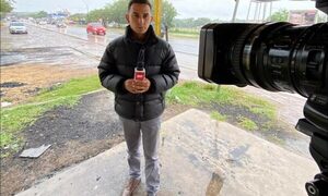 ¿Cronista de tv se fumó un porro en vivo?