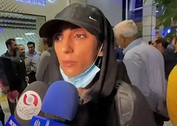 Diario HOY | Una multitud recibe en Irán como una heroína a escaladora que compitió sin hiyab