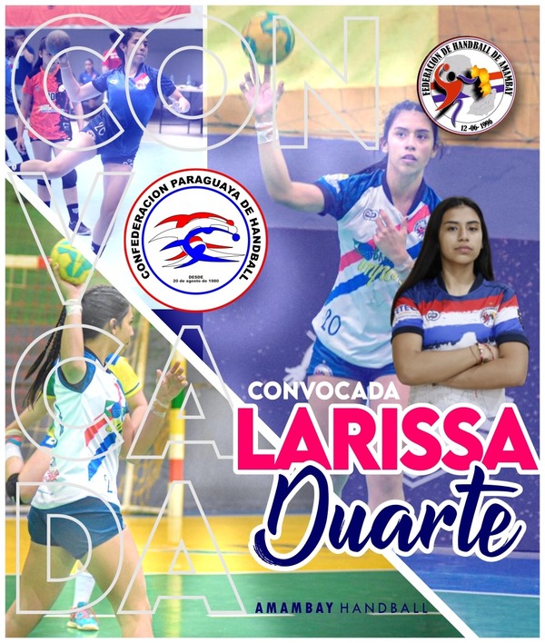 Pedrojuanina entre las convocadas a la selección paraguaya sub 14 de handball - Radio Imperio