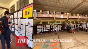 EXHIBEN OBRAS DEL CONCURSO DE DIBUJO “PINCELADAS POR LA VIDA”
