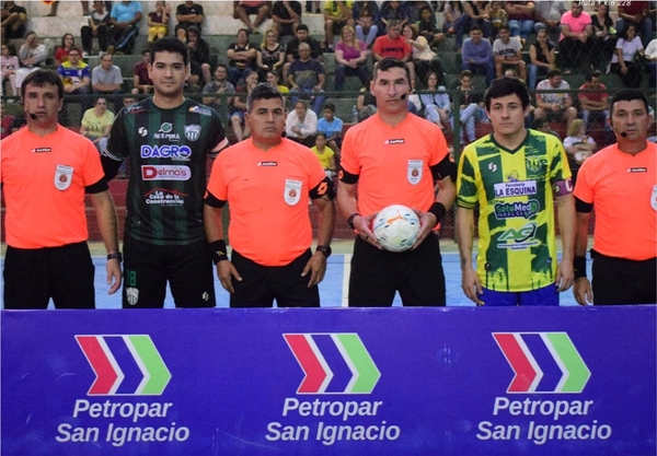 Arrancó en San Ignacio el primer campeonato oficial en Futsal FIFA