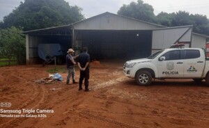 Desconocidos hurtan agroquímicos de un depósito