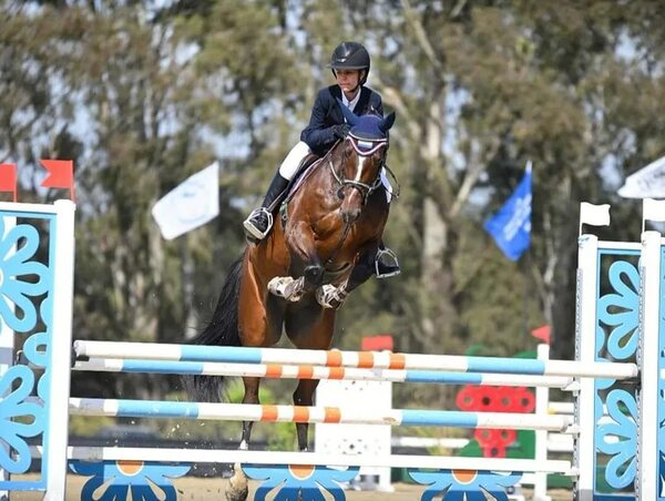Hipismo: Dominio de Joaquina en Children B - Polideportivo - ABC Color