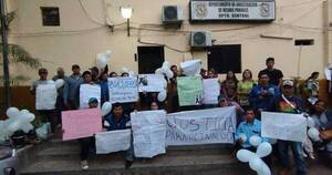 La Nación / Familiares del joven asesinado en J. Augusto Saldívar exigen justicia