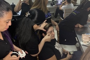 Mujeres privadas de libertad maquillaron en el Asunción Fashion Week | Lambaré Informativo