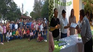 EMOTIVO ENCUENTRO DE EX ALUMNOS  DE LA ESCUELA SAN BLAS DE TAVAPY