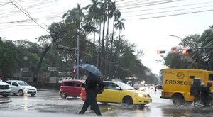 Lluvias y tormentas tienden a extenderse y persistir durante este jueves - Nacionales - ABC Color