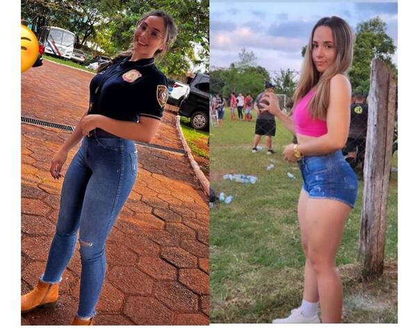 Crónica / La Poli sexy que levanta suspiros en redes: “Los muchachos me dicen ‘llevame preso’”