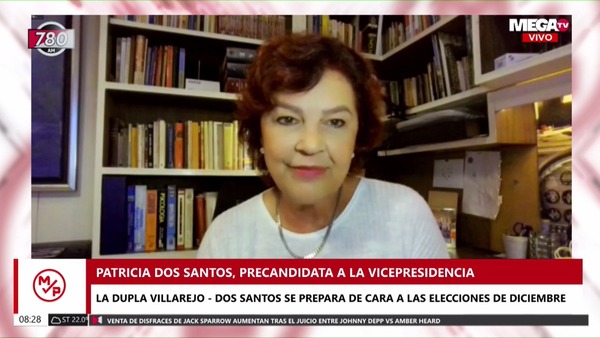 Patricia Dos Santos afirma que Efraín Alegre debe jubilarse y Sole Núñez la decepcionó - Megacadena — Últimas Noticias de Paraguay