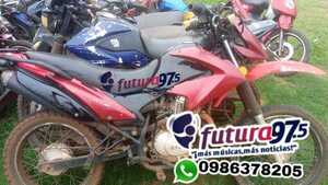 Recuperan tres motocicletas robadas
