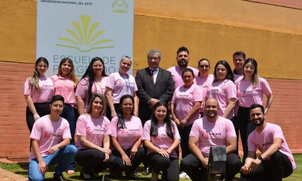 ESPO-UNE apoya campaña de prevención del cáncer de mama