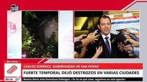 Gobernador de San Pedro denuncia que ministra de la SEN direcciona asistencia por cuestiones políticas - Megacadena — Últimas Noticias de Paraguay