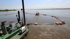 Diario HOY | Licitan dragado del río Paraguay para los próximos 3 años