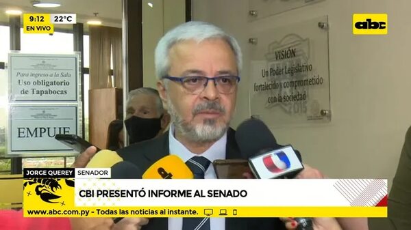 CBI presentó informe al senado - ABC Noticias - ABC Color