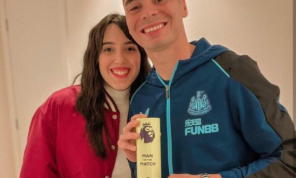 Doña de Almirón presumió premio de su “Miggy”