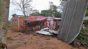 SEN aseguró que están asistiendo a familias afectadas por temporal en San Pedro y Misiones | 1000 Noticias