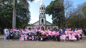 En Caazapá conmemoraron el Dia Mundial de la Lucha contra el Cáncer de Mama - Noticiero Paraguay