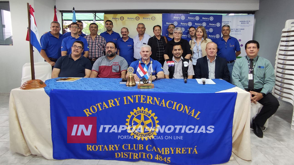 ROTARY CLUB CAMBYRETÁ ENTREGÓ INSUMOS EQUIPAMIENTOS DE SALUD