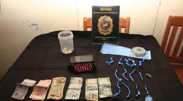 Allanan copetín cuyo menú principal era la venta de crack y cocaína en Asunción