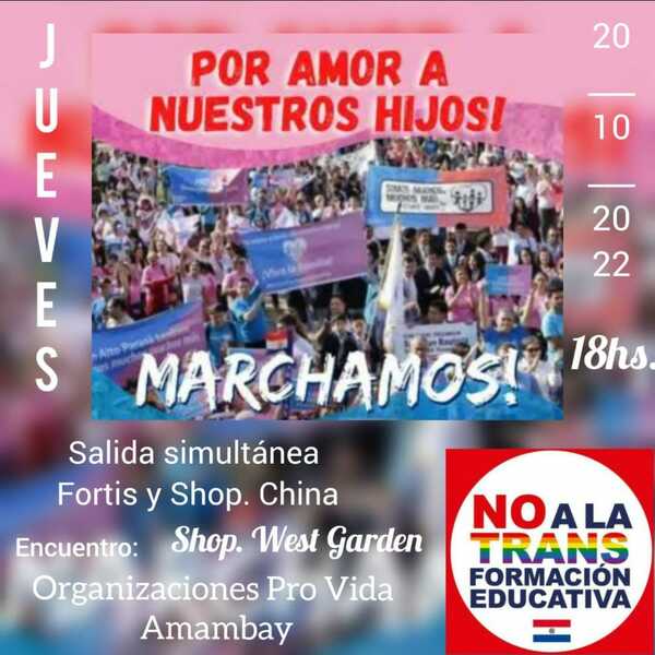 Declaran de interés municipal marcha contra la transformación educativa - Radio Imperio