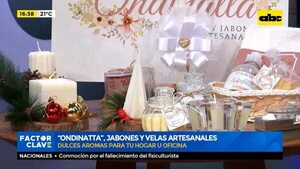 Ondinatta: Jabones y velas artesanales - Factor Clave - ABC Color
