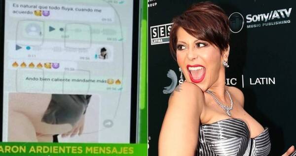 Crónica / Filtraron mensajes calientes de Alejandra Guzmán con su chuli