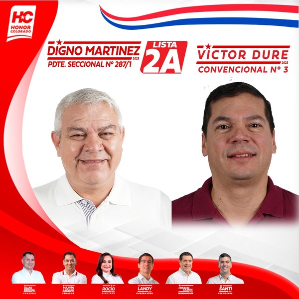 Víctor Duré y Norma Busse opciones para convencionales de Seccional 1 por HC - Noticde.com