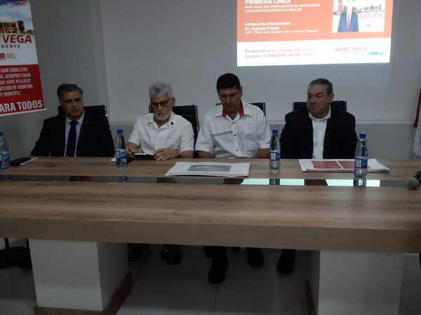 Candidato a intendente de la ANR propone ampliar y reformar el aeropuerto - Radio Imperio