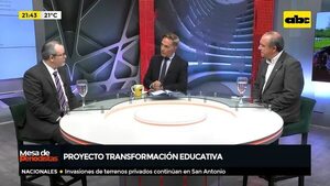 Plan Nacional sobre la transformacion educativa - Mesa de Periodistas - ABC Color