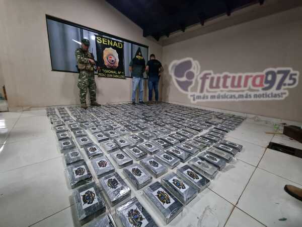 Incautan 274 kilos de cocaína en operativo Arasunu II