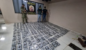 SENAD incautó 273 Kilos de Cocaína en Pedro Juan Caballero