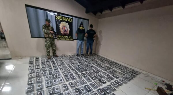 INCAUTAN COCAÍNA POR VALOR DE USD 2 MILLONES EN PEDRO J. CABALLERO