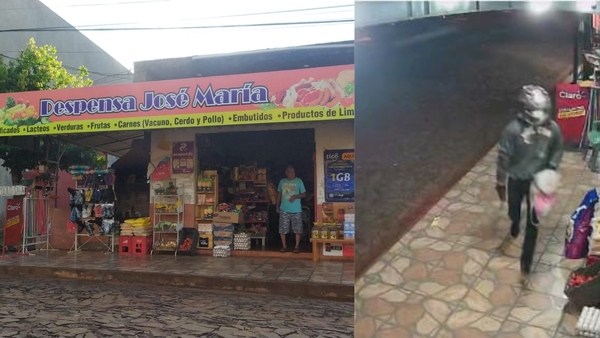 Motochorros asaltaron a una comerciante en el barrio San Pedro de Encarnación