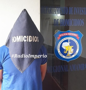 Se entregó a la Policía Nacional sospechoso del asesinato de estudiante de medicina - Radio Imperio