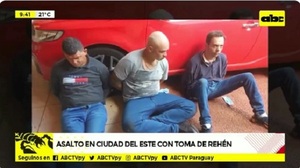 Policía logran abortar asalto con toma de rehén en CDE