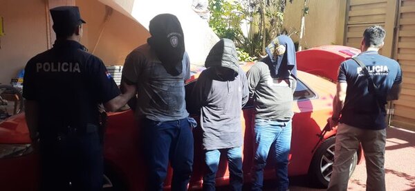 Tres detenidos tras intento de asalto con toma de rehenes en Ciudad del Este