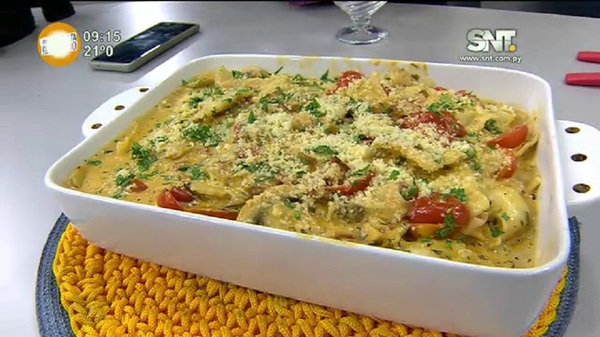 Bloque Cocina de la Mañana de Cada Día: Ravioles con salsa mediterránea - SNT