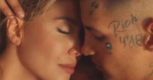 La Nación / L-Gante y Wanda Nara protagonizan candente video para la canción “El último romántico”